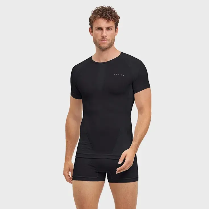 O-hals Thermo Shirt - Heren