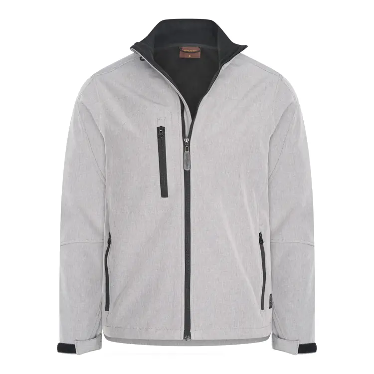 Heren Softshell Zip Jacket Cappuccino Italia