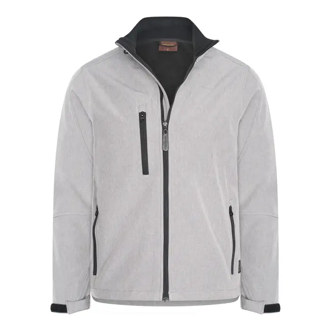 Heren Softshell Zip Jacket Cappuccino Italia