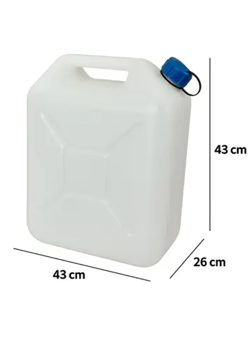 HEM Jerrycan water 20 Liter set van 2 - BPA-vrij