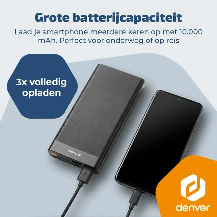 PQC10008 Power bank - 10.000 mAh