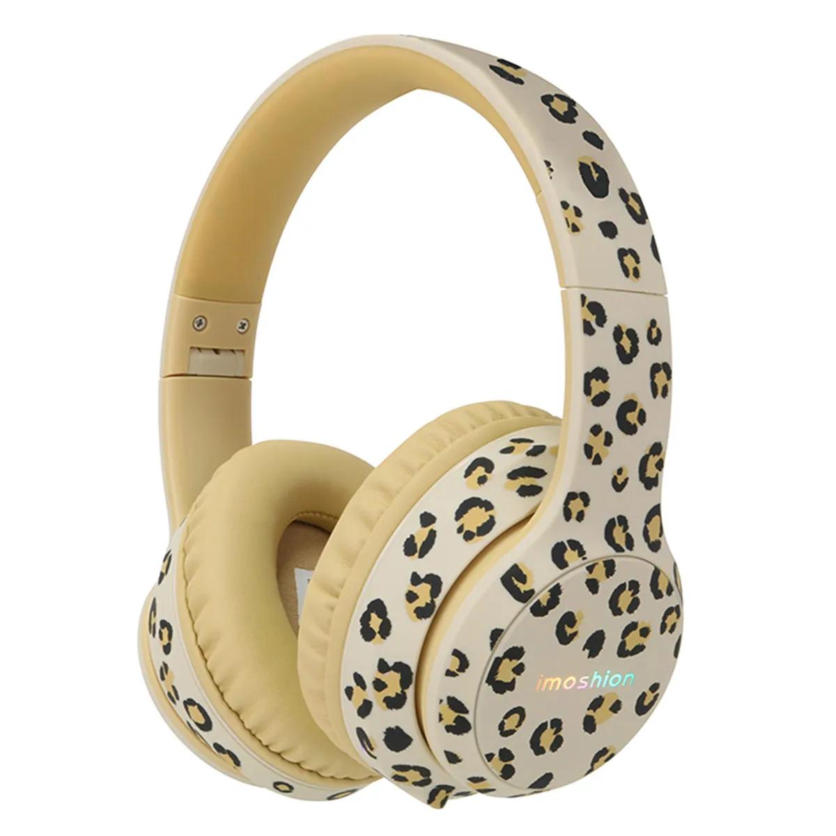 Imoshion  Kinder Koptelefoon LED  Leopard  Beige main product image