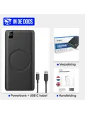 Powerbank met Draadloze Qi Lader