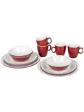 Bo-Camp Servies Two-tone 16 Stuks