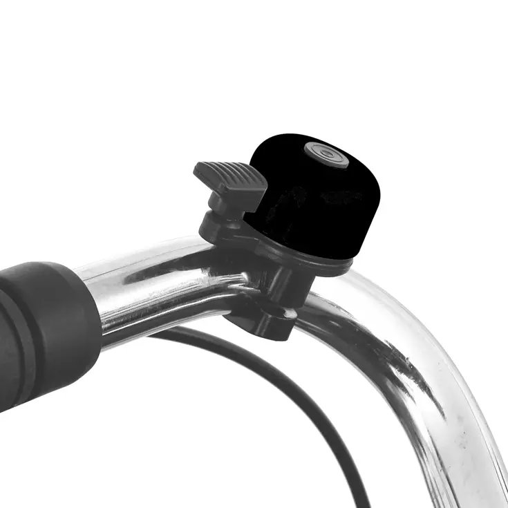 Compacte ronde fietsbel met helder geluid