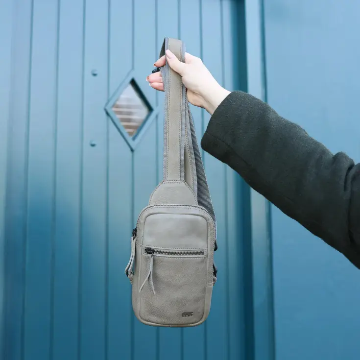Nikki - Leren Crossbodytas - Slingbag