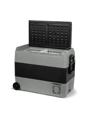 Steamy-E Elektrische Koelbox op wielen - 56L