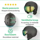 GO-OFF XTREME Skihelm met wisselbaar vizier