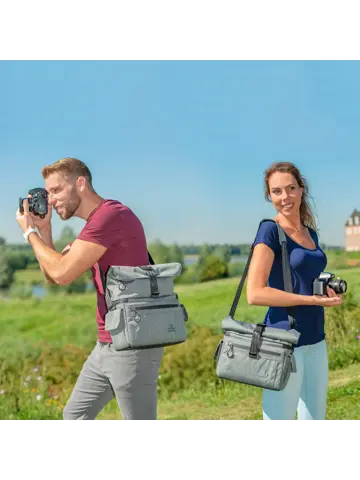 Rolltop Camera schoudertas