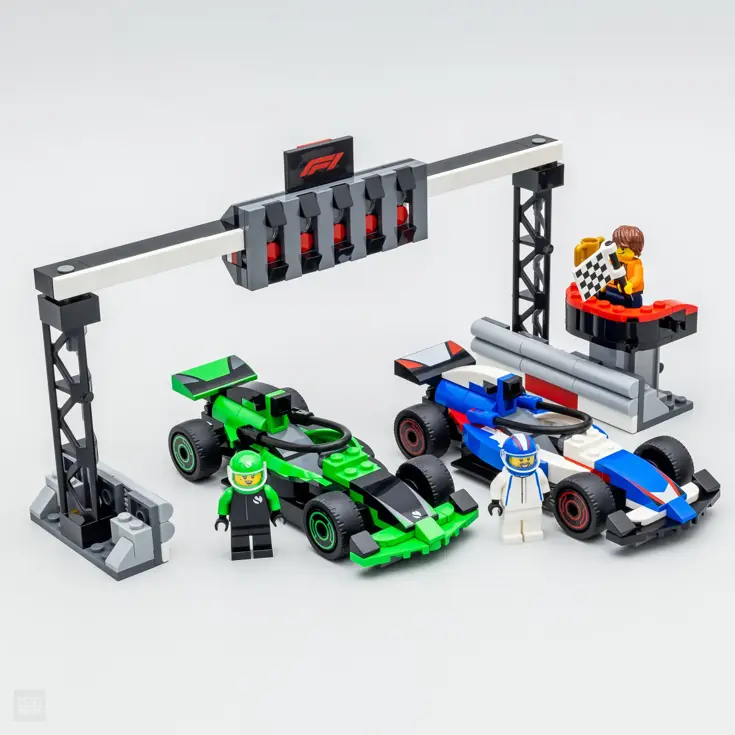 LEGO® F1® grid VCARB en Sauber racewagens 60474