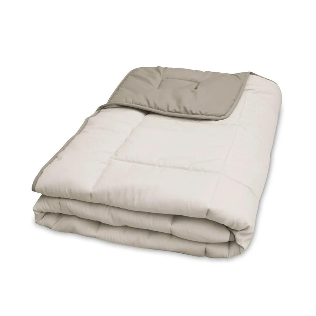 Walra  Travel Dekbed 140x200 zand/taupe  Beige