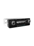 1-DIN Retro Autoradio Zwart Bluetooth USB-C