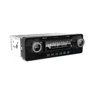 1-DIN Retro Autoradio Zwart Bluetooth USB-C