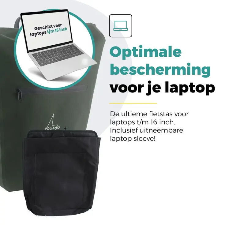 Voltano Luxe E‑bike Fietstas 28 L