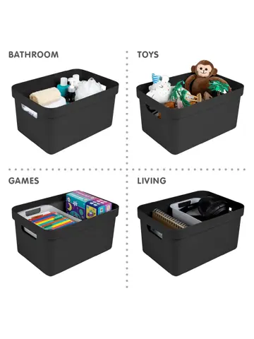 Sigma home - Opbergbox - 13L - 6-delig