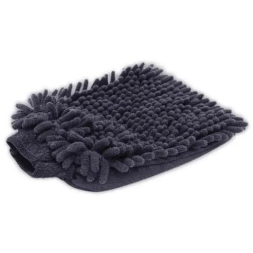 Wash Mitt Black Washandschoen