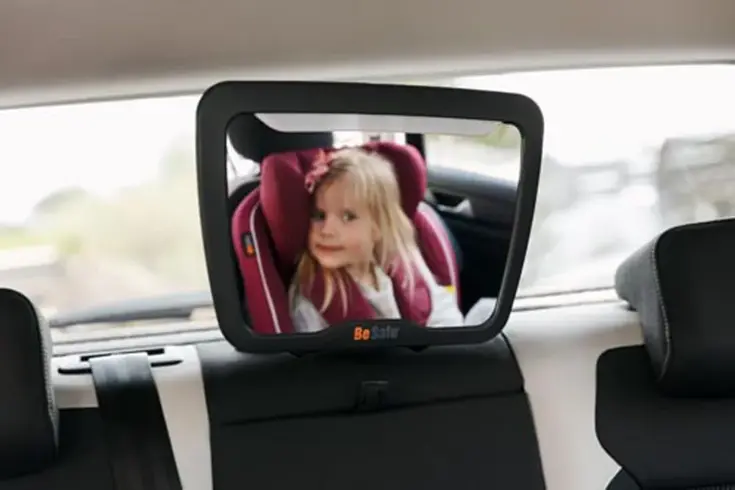 Baby Auto spiegel XL2 met licht
