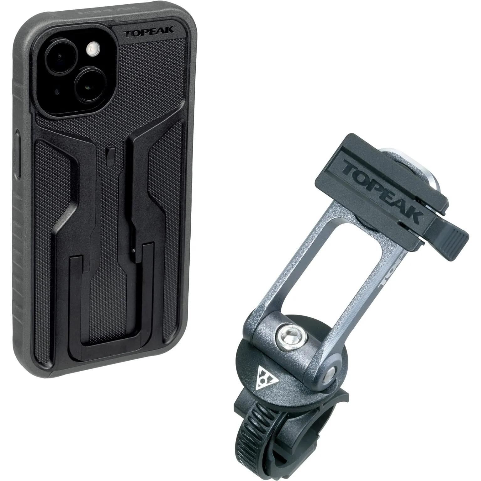 Topeak  RideCase fiets iPhone 15 Plus  Zwart main product image