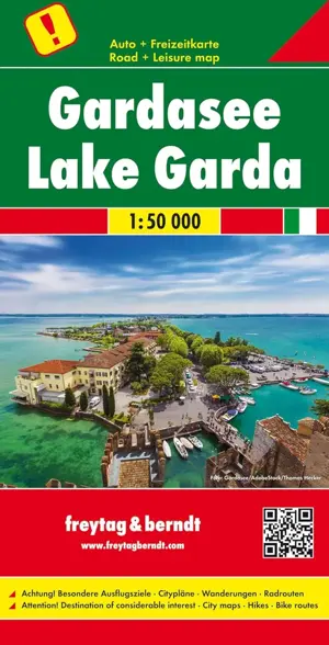 Wegenkaart Gardameer