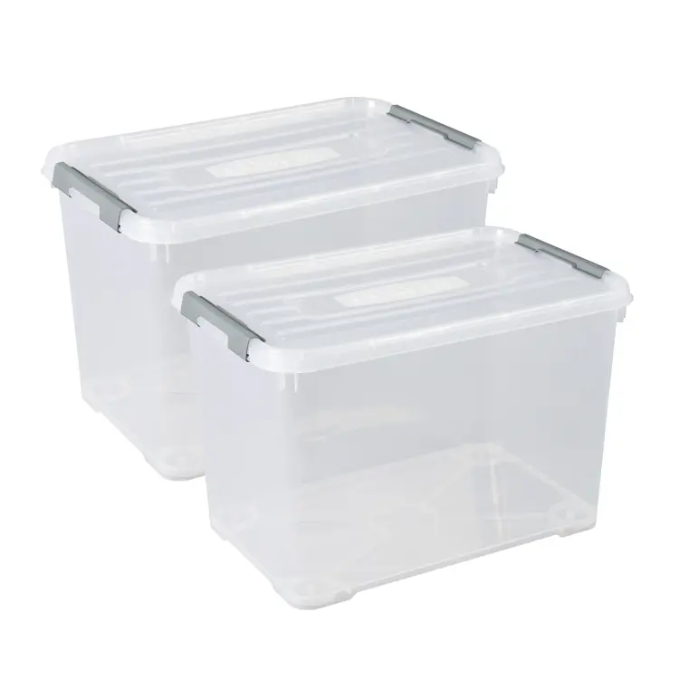 Curver Handy+ Opbergbox - 65L - 2 stuks