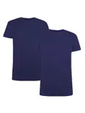 2-Pack O-hals Shirts - Heren