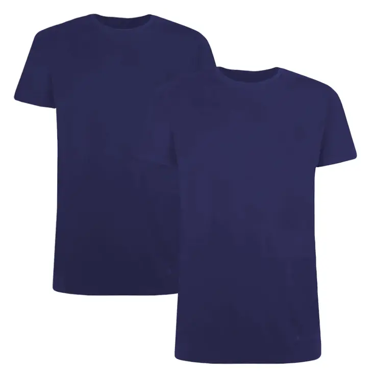 2-Pack O-hals Shirts - Heren