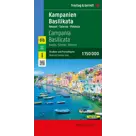 Wegenkaart Campania - Napels  - Amalfikust