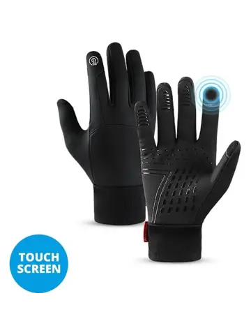 Waterafstotende handschoenen met touchscreen