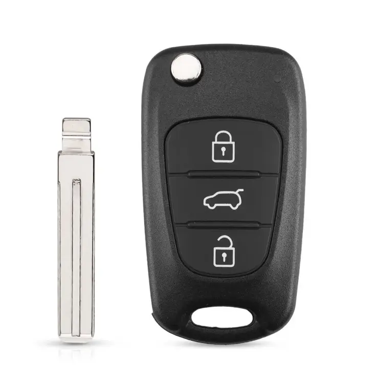 Klapsleutelbehuizing 3 knops geschikt voor Hyundai