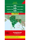 Wegenkaart India - Nepal