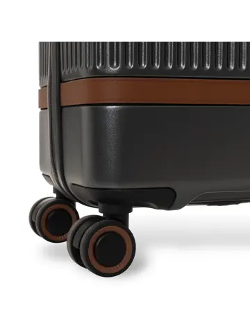 Zuna - Handbagagekoffer - Leren handvatten - 55cm