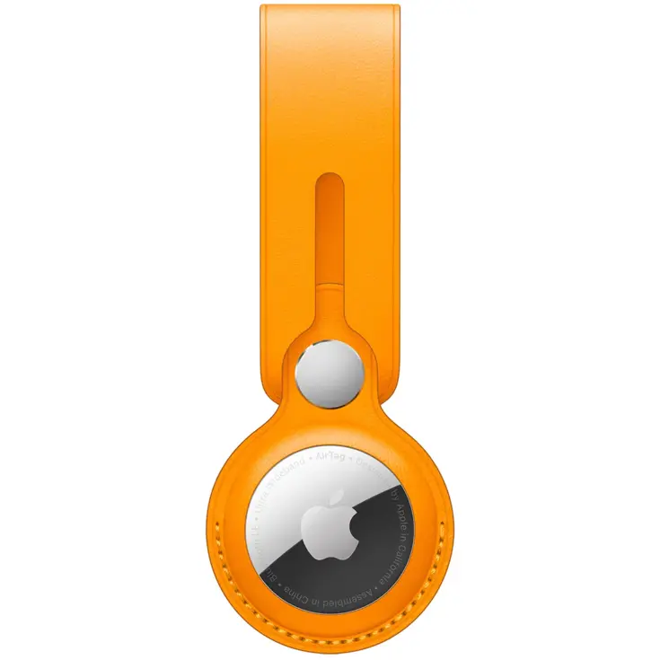 Leather Loop AirTag-sleutelhanger