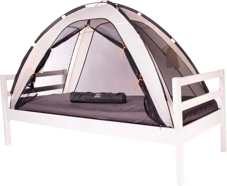 Bedtent Klamboe - 200x90cm - Muggennet - 1mm gaas