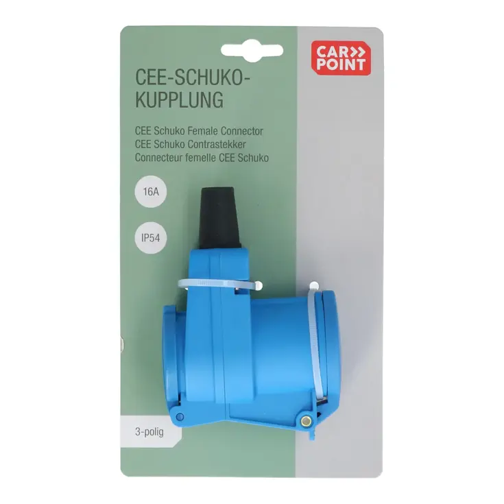 CEE Schuko Contrastekker 3-Polig 16A