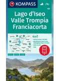 Wandelkaart WK106 Lago d'Iseo