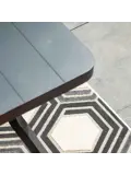Mina grijze Tuintafel