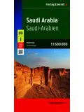 Wegenkaart Saoedi-Arabië