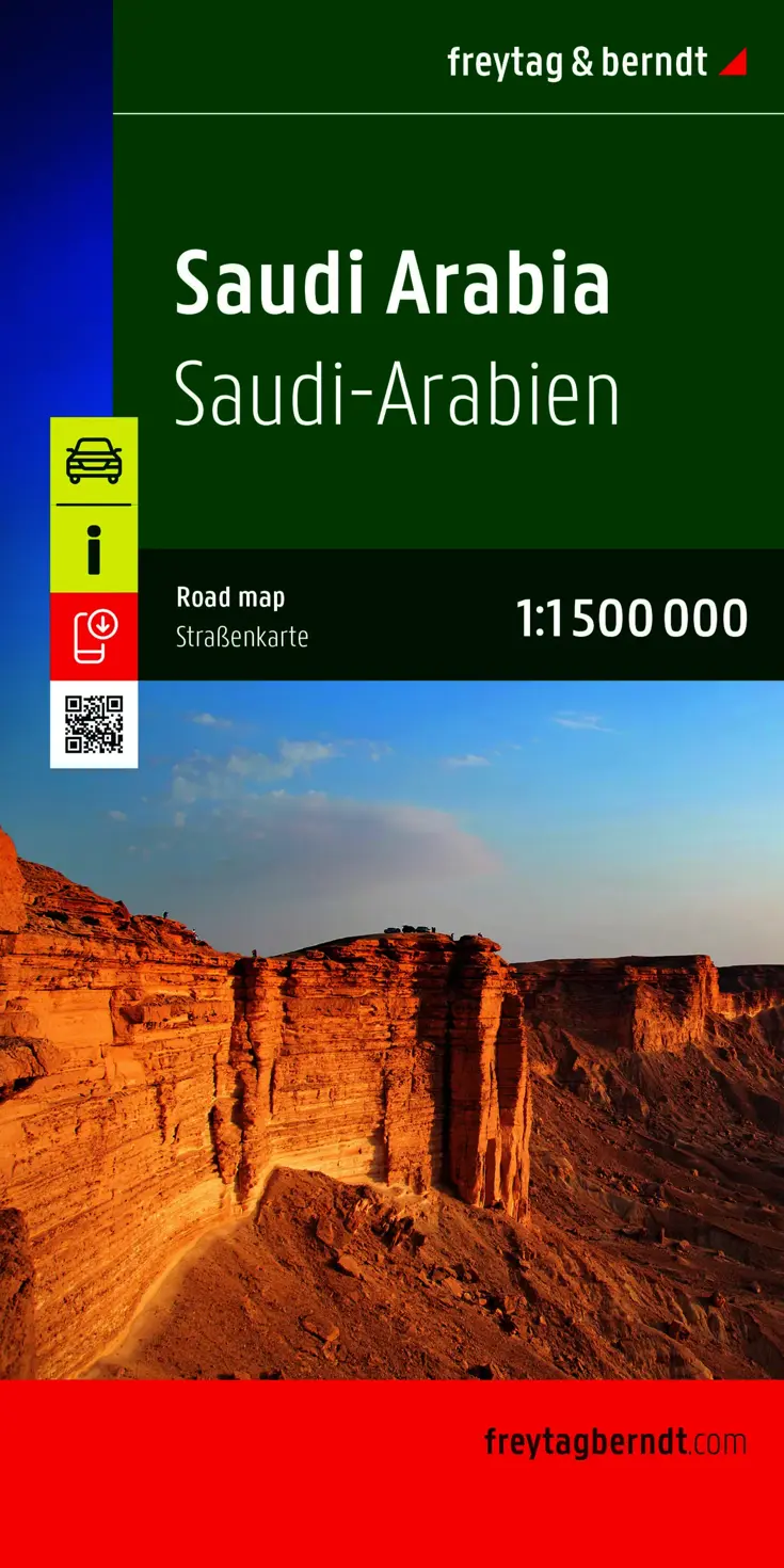 Wegenkaart Saoedi-Arabië