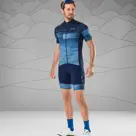 Loeffler fietsbroek met bretels Volta heren