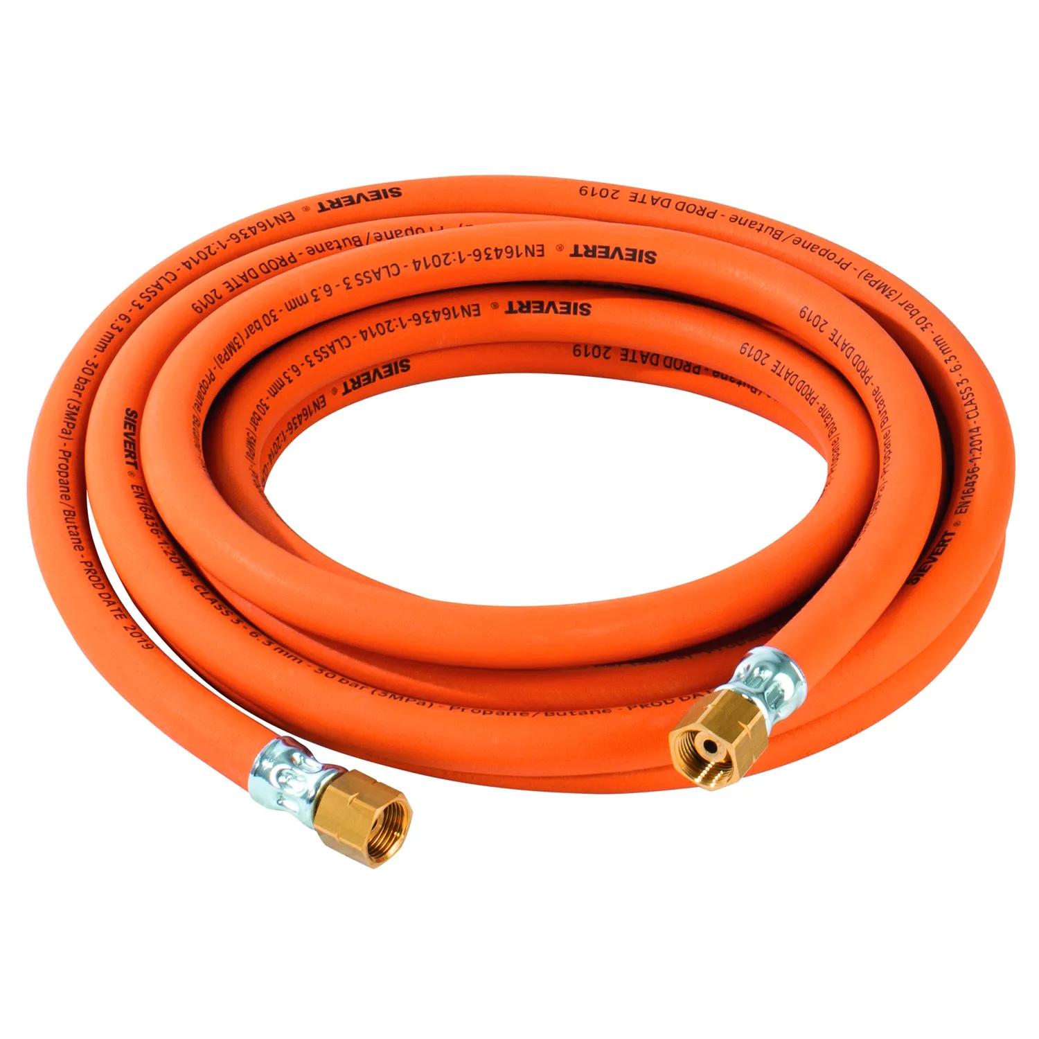 Sievert  propaanslang  5m  Ø6,3 mm  3/8" LH  Oranje main product image