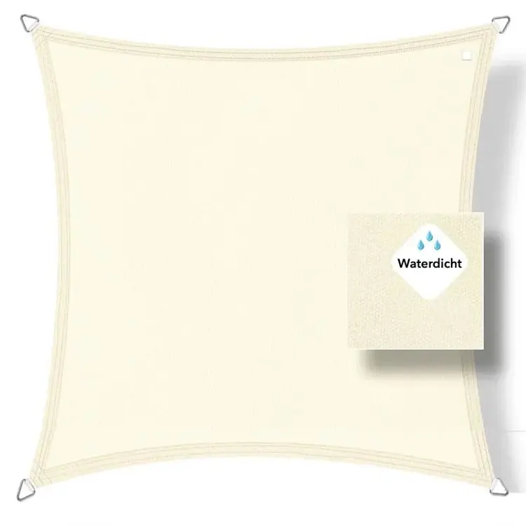 Schaduwdoek Waterdicht - 4x4m