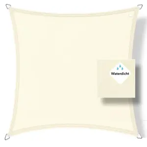 Schaduwdoek Waterdicht - 2.5x2.5m