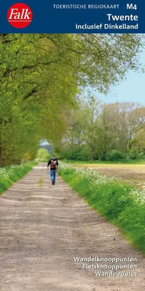 Falk Regiokaart Twente-Noord inclusief Dinkelland