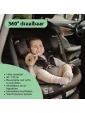 MamaLoes Sef 40-150 cm 360° i-Size Autostoel