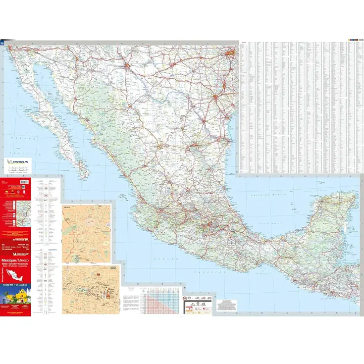 Wegenkaart National 765 Mexico