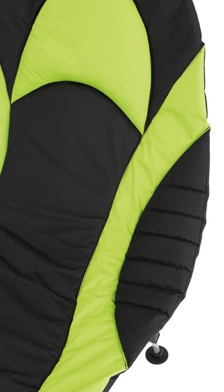 Eurotrail Kampeerbed Queen - Zwart/Lime