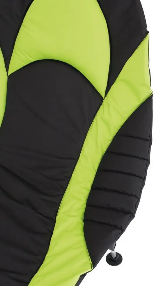 Eurotrail Kampeerbed Queen - Zwart/Lime