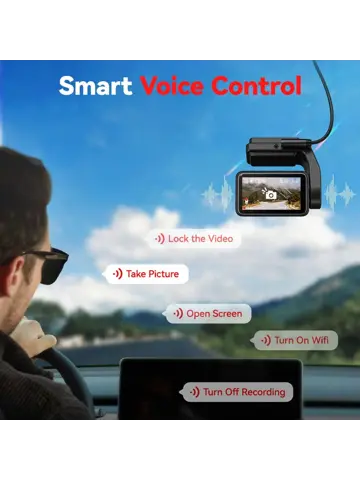 A4 4K Touch Wifi GPS 2CH 64gb dashcam