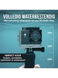 Actiecamera 4K 16MP - Waterdicht - Met WiFi