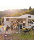 Campingstoel Luxe Duo – Draagtas – Zwart